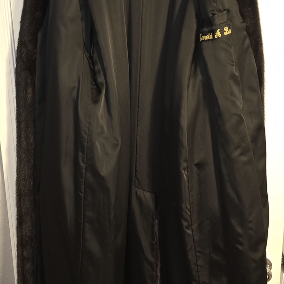 Men's full-length mink coat - Picture 3 of 4